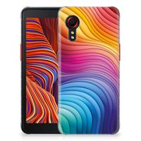 TPU Hoesje voor Samsung Galaxy Xcover 5 Regenboog - thumbnail