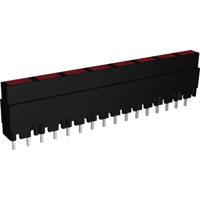 Signal Construct ZALS 080 LED-matrix 8-voudig Rood (l x b x h) 40.8 x 3.7 x 9 mm