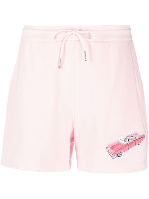 Thom Browne short à broderies - Rose