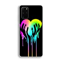 Hold My Heart: Samsung Galaxy S20 Plus Transparant Hoesje