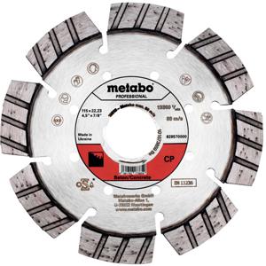 Metabo 628570000 Diamanten doorslijpschijf Diameter 115 mm Boordiameter 22.23 mm 1 stuk(s)