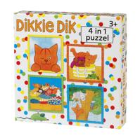 Puzzel dikkie dik 4 in 1