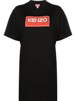 Kenzo robe à logo imprimé - Noir - thumbnail