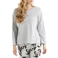 Damella Greymelange Flower Top