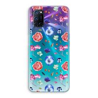 Bloemetjes: Oppo A52 Transparant Hoesje