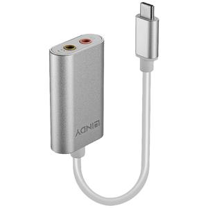 Lindy 42711 mobiele telefoonkabel Wit USB C 3.5mm