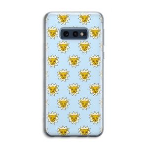 Leeuwenkoppen: Samsung Galaxy S10e Transparant Hoesje