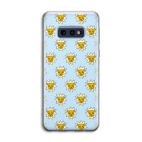 Leeuwenkoppen: Samsung Galaxy S10e Transparant Hoesje