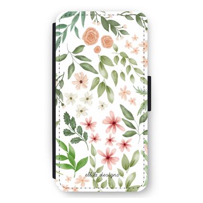 Botanical sweet flower heaven: iPhone 11 Flip Hoesje