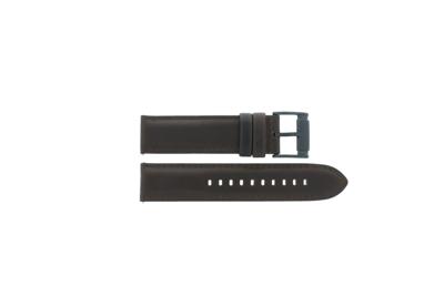 Horlogeband Fossil BQ2461 Leder Bruin 22mm