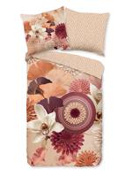 HIP Dekbedovertrek "" - Zand - (155x220 cm) - Katoen Satijn