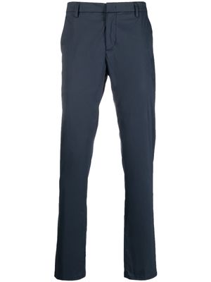 DONDUP pantalon droit à taille mi-haute - Bleu