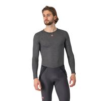 Castelli Medio Base Layer lange mouw Melange gray heren XXL