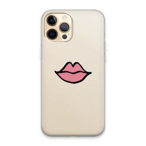 Kusje: iPhone 13 Pro Max Transparant Hoesje