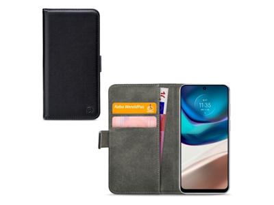 Mobilize Mobilize Classic Gelly Wallet Book Case Motorola Moto G42 Black