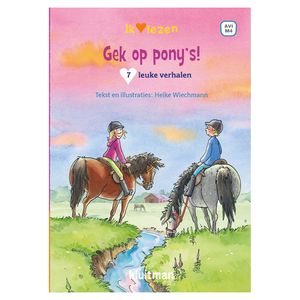 Uitgeverij Kluitman Gek op pony&apos;s! 7 leuke verhalen - avi-m4