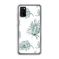 Simple leaves: Samsung Galaxy A41 Transparant Hoesje