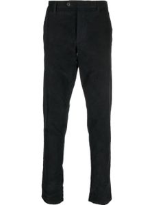 Lardini pantalon droit en velours côtelé - Noir