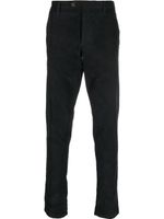 Lardini pantalon droit en velours côtelé - Noir