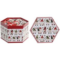 Kerstbal Home ESPRIT Multicolour PVC (14 Onderdelen)