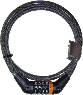 SECURITY Plus cijfer-kabelslot "z69" comb.cab.lock sec.plus "z69" black