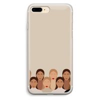 Girls girls girls: iPhone 7 Plus Transparant Hoesje