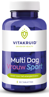 Vitakruid Multi Dag Vrouw Sport 100% Vegan 90