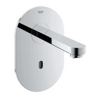 GROHE Euroeco Cosmopolitan E afbouwdeel v wandkraan met uitloop 17cm zonder menging met tranformator 230V chroom 36273000 - thumbnail