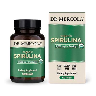 Organic Spirulina 120 tablets dr Mercola Organic Spirulina 120 tablets dr Mercola