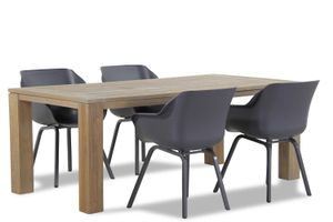 Hartman Sophie element/Brighton 165 cm dining tuinset 5-delig