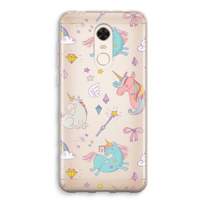 Fantasiewereld: Xiaomi Redmi 5 Transparant Hoesje