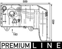 Expansietank, koelvloeistof CRT55000P