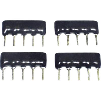 TANCAP SIP-A09-103G SIP-A09-103G Thick Film weerstand 10 kΩ THT SIP-9 0.125 W 1 stuk(s)