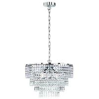 LED Hanglamp 3-lichts Chroom Aluminium E14 Fitting