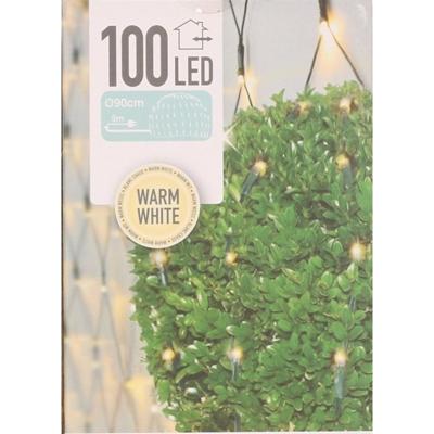 Buxus netverlichting - 3x - warm wit - 90 x 90 cm - voor binnen/buiten - kerstverlichting