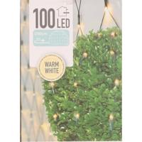 Buxus netverlichting - 3x - warm wit - 90 x 90 cm - voor binnen/buiten - kerstverlichting