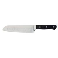 Santoku-mes Quid Professional Inox Chef Black Zwart Metaal (Pack 6x)