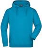 James & Nicholson JN047 Hooded Sweat - Turquoise - L