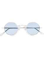 Matsuda lunettes de soleil à monture ronde - Bleu