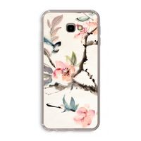 Japanse bloemen: Samsung Galaxy J4 Plus Transparant Hoesje
