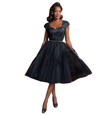 Lesley-Ann Tulle Dress Black-XXXXL | 40% korting Lesley-Ann Tulle Dress Black-XXXXL | 40% korting