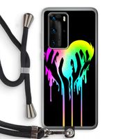 Hold My Heart: Huawei P40 Pro Transparant Hoesje met koord