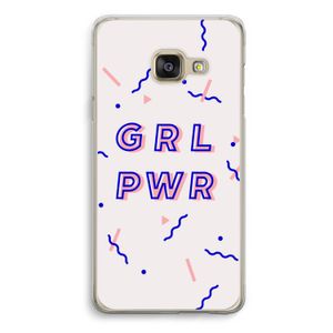 GRL PWR: Samsung A3 (2017) Transparant Hoesje