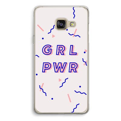 GRL PWR: Samsung A3 (2017) Transparant Hoesje