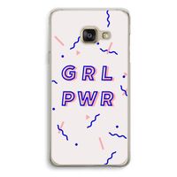 GRL PWR: Samsung A3 (2017) Transparant Hoesje