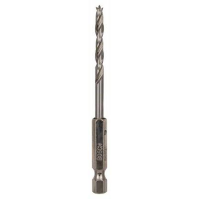 Bosch Accessories 2608595520 Hout-spiraalboor 4 mm Gezamenlijke lengte 88 mm 1/4 (6.3 mm) 1 stuk(s)