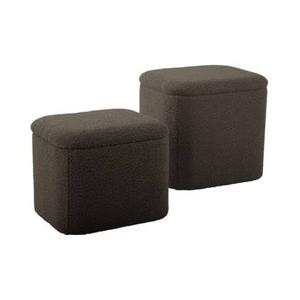 Leitmotiv - Pouf Set Ada Storage