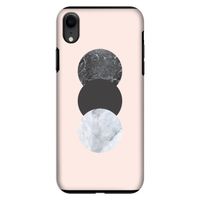 Marmeren cirkels: iPhone XR Tough Case
