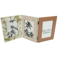 Fotolijst drieluik 10 x 15 cm | 12 stuks