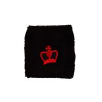 BLACK CROWN SHORT WRISTBANDS 2-PACK